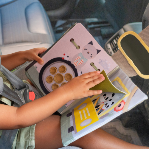Knížka s aktivitami do auta Busy Book Taf Toys