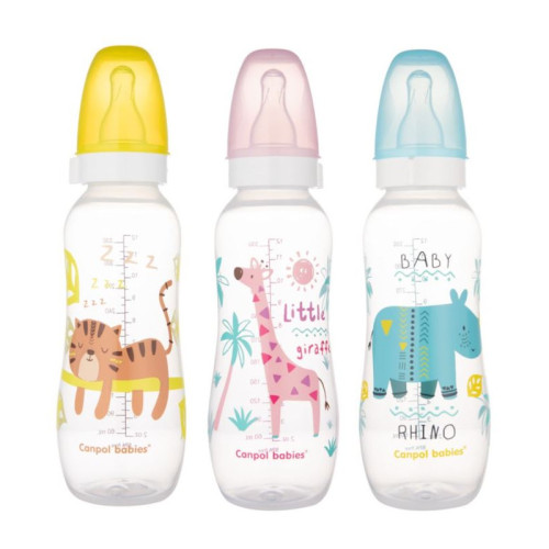 Láhev s potiskem MAXI 330ml bez BPA Canpol