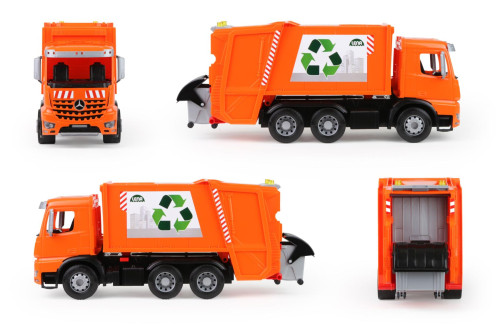 Auto popelář Worxx plast 53 cm Mercedes Arocs