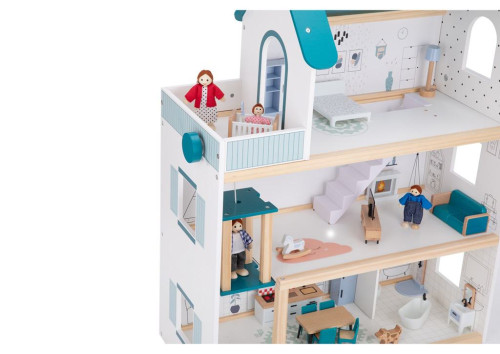 Domeček pro panenky Barbora s příslušenstvím 2Kids Toys