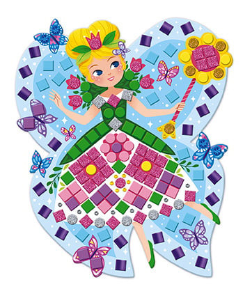 Mozaika Princezny a víly Maxi 5+ Janod Atelier