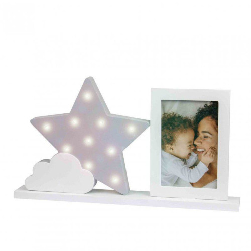 Rámeček na fotografii s LED osvětlením Starlight Frame Grey