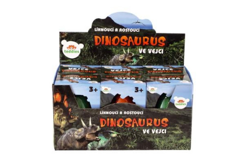 Vejce líhnoucí a rostoucí dinosaurus