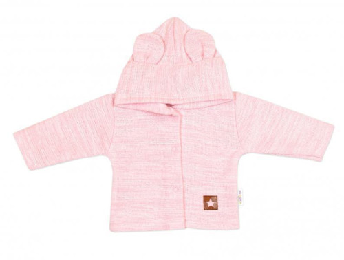 Pletená sada oblečení pro miminko Star 5dílná růžová Baby Nellys
