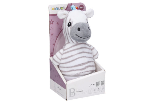 Usínací zebra Roly Poly s efekty 16 cm