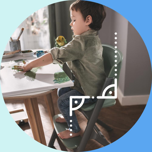 Kinderkraft Židlička jídelní 3v1 Premium Livy