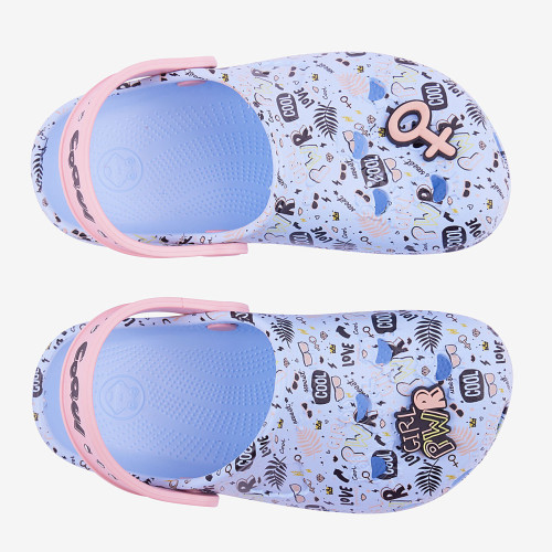 Dětské nazouváky clogsy Little Frog Girl Pwr Coqui