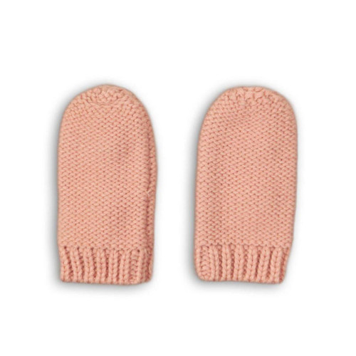 Rukavice pletené Minoti růžová Vel. 12-24 m