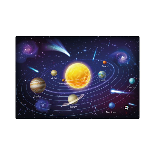 Podložka na stůl PP 60x40 cm Planets