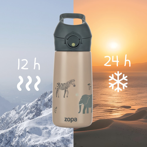 Termoska na pití s pítkem 400 ml Zopa