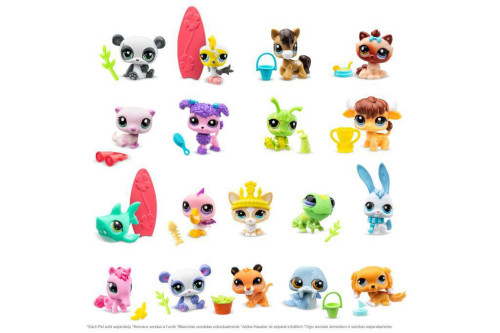Littlest Pet Shop 1 figurka - 18 druhů