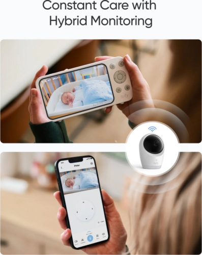 Dětská chůvička Anker E21, 4K bílá Eufy