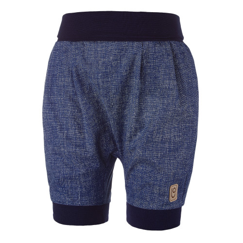 Šortky tenké harémky denim vzor Little Angel