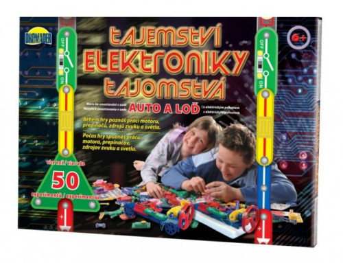 Tajemství elektroniky - Auto, loď 50 projektů