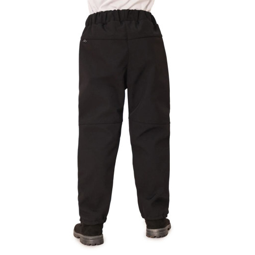 Dětské softshellové kalhoty DUO Black Esito černá