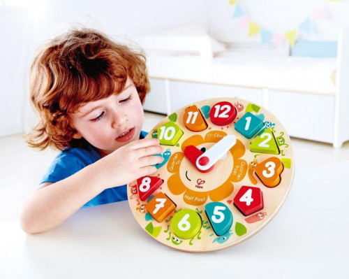 Dětské puzzle hodiny