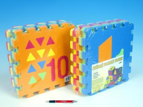 Pěnové puzzle podložka Počítání 30 x 30 cm