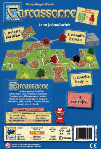 Mindok Carcassonne Základní hra