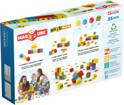 Geomag Magicube Math 55 dílků