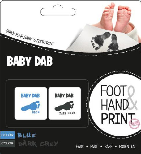 Barva na dětské otisky Baby Dab 2ks