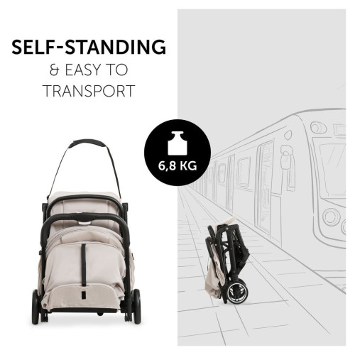 Cestovní kočár Travel N Care Beige Hauck