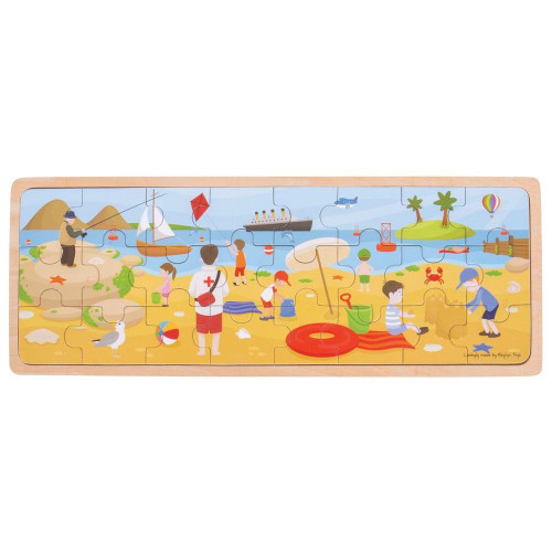 Bigjigs Toys Puzzle Na pláži