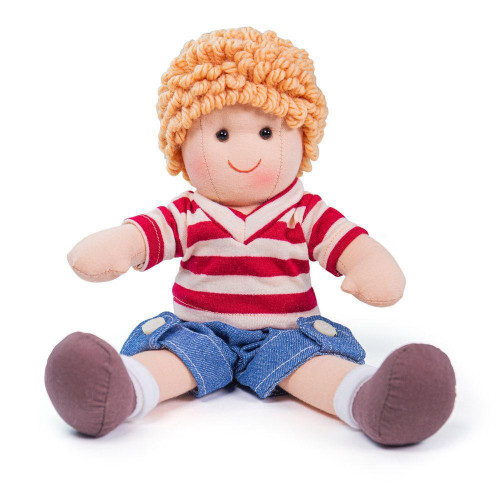 Látková panenka Harry 28 cm Bigjigs Toys