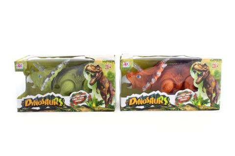 Dinosaurus chodící se zvuky