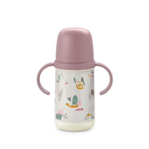 Druhá láhev s oušky Walk 270 ml Suavinex