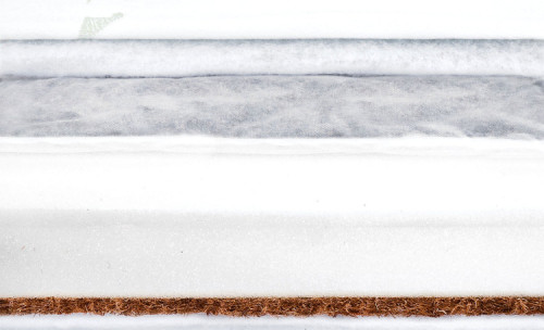 Dětská matrace do postýlky 60x120 cm kokos-pěna-pohanka Luxe Aloe Vera