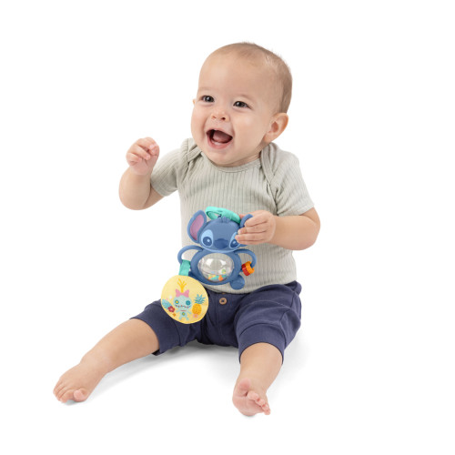 Hračka na C kroužku senzorická Stitch Tummy Tumble™ 0 m+ Bright Starts