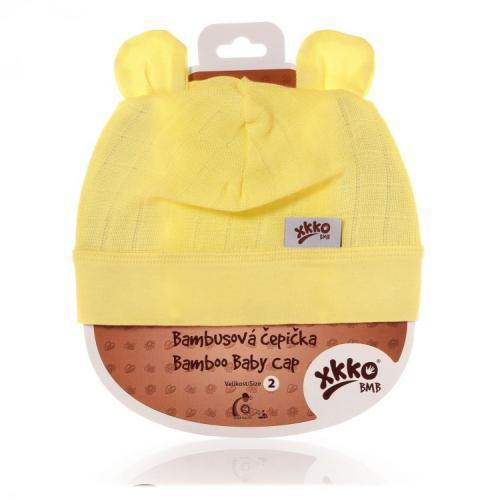 Bambusová dětská čepička Kikko vel. 4 (43-45cm)