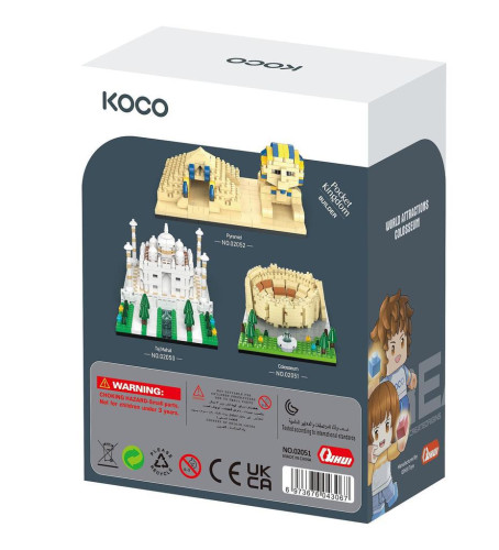 Stavebnice mini Koloseum 505 ks Koco