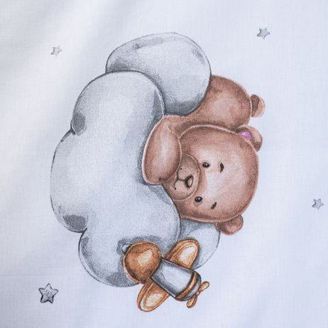 Povlečení do postýlky baby Medvídek "Plane" 100 x 135, 40 x 60 cm Jerry Fabrics
