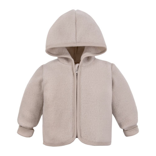 Merino dětská fleecová bunda béžová Eevi