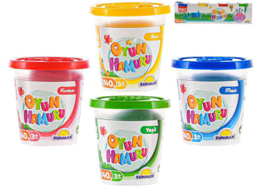 Tvořící hmota v kelímku 4 x 140 g