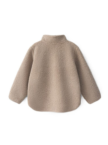 Fleecová bunda Theo Almond Milk Leokid