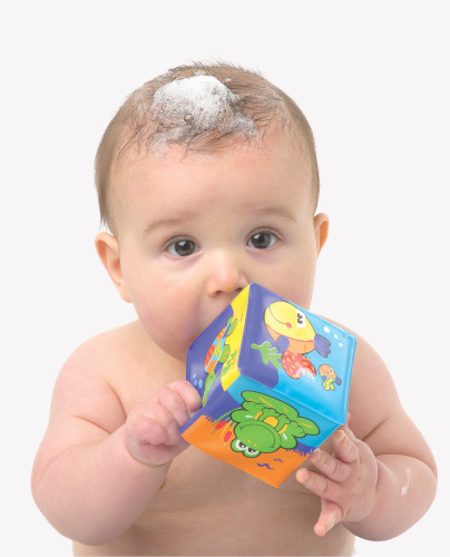 Měkké pěnové kostky Playgro