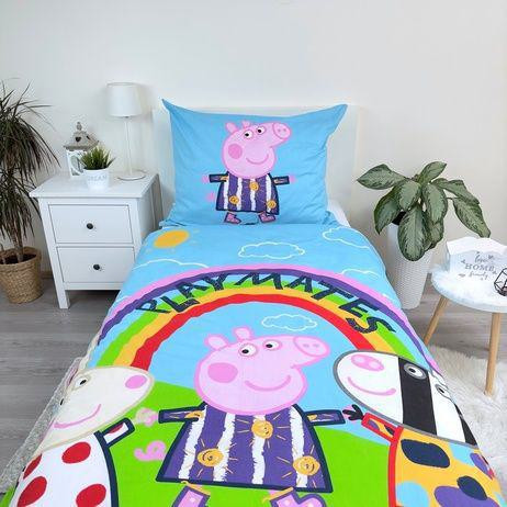 Povlečení Peppa Pig PEP125 svítící 140 x 200, 70 x 90 cm Jerry Fabrics