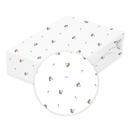 Nepromokavé prostěradlo jersey Print 70 x 140 cm Babymatex