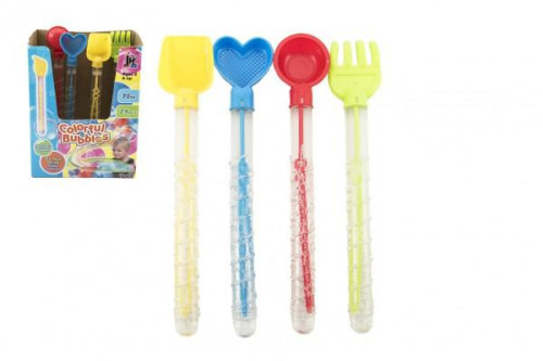 Bublifuk 70ml trubice 28cm s nářadím na písek