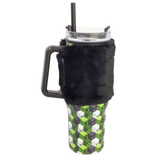 Termohrnek s plyšovým návlekem 770 ml Minecraft