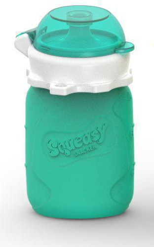 Silikonová kapsička Squeasy Snacker 180 ml