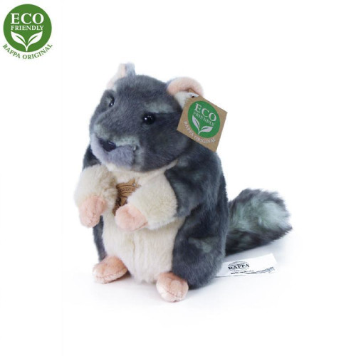 Plyšová činčila stojící 15 cm Eco-Friendly Rappa