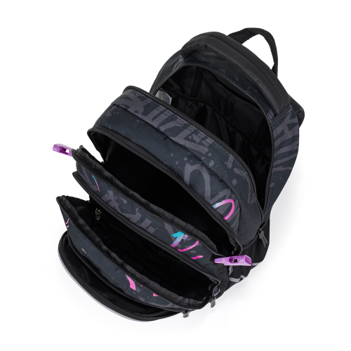 Studentský batoh Oxy Scooler Graffiti Pink OxyBag