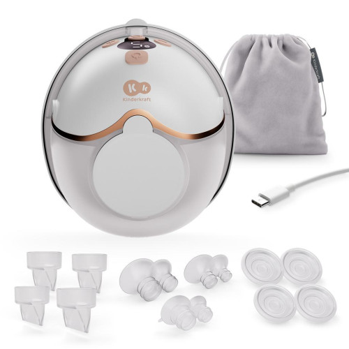 Odsávačka mateřského mléka Single Hands-free Mamaflow Kinderkraft