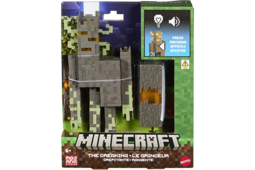 Minecraft 8 cm velká figurka Creaking se světly a zvuky