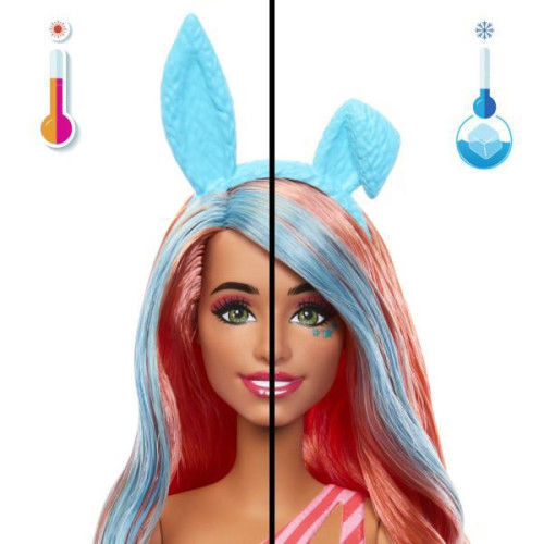 Barbie koktejlové překvapení - zajíček BRB POP Reveal