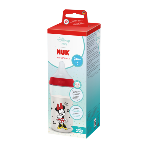 Láhev s kontrolou teploty Perfect Match Disney 260 ml Nuk