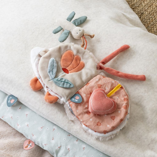 Knížka plyšová ježek Zoe s aktivitami 14 cm Mila, Zoe & Lana